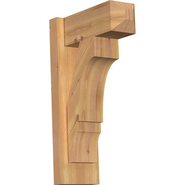 Ekena Millwork Balboa Craftsman Smooth Outlooker, Western Red Cedar, 5 1/2"W x 12"D x 20"H OUT06X12X20BOA04SWR - main